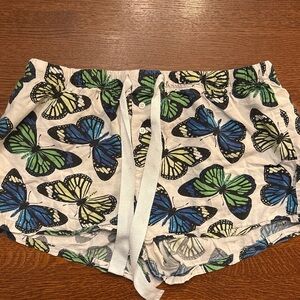 Butterfly Print Women's Shorts